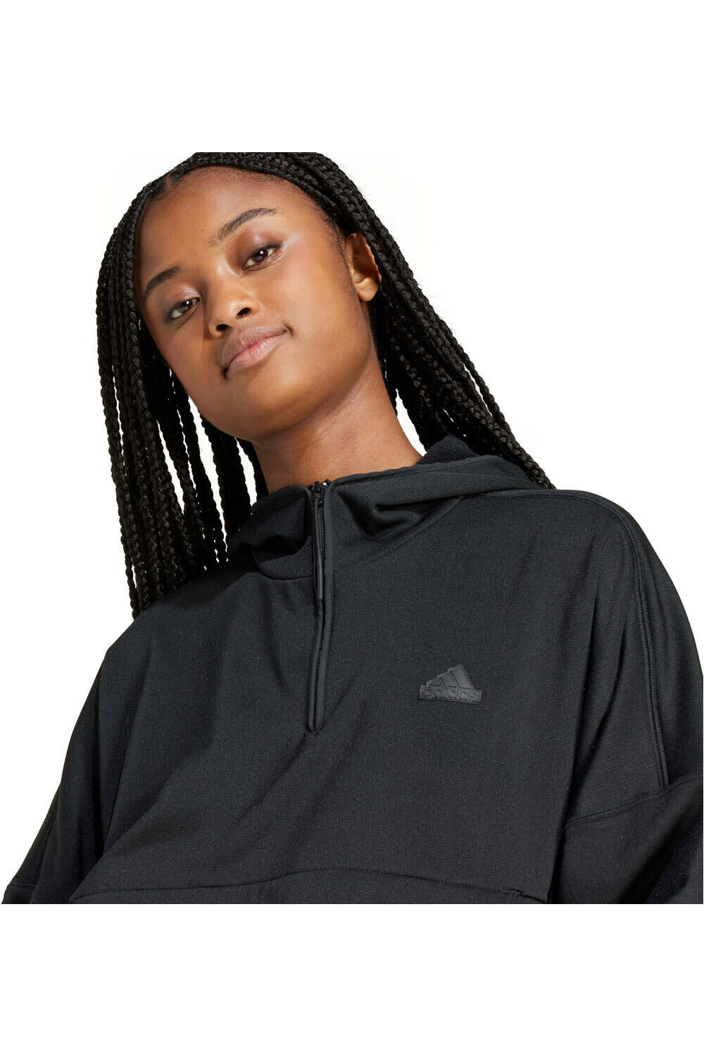 adidas sudadera mujer W CE FL HD 03