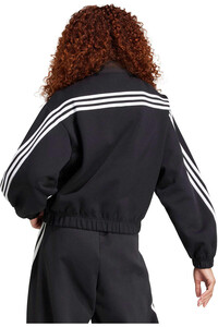 adidas sudadera mujer W FI 3S QZ vista trasera