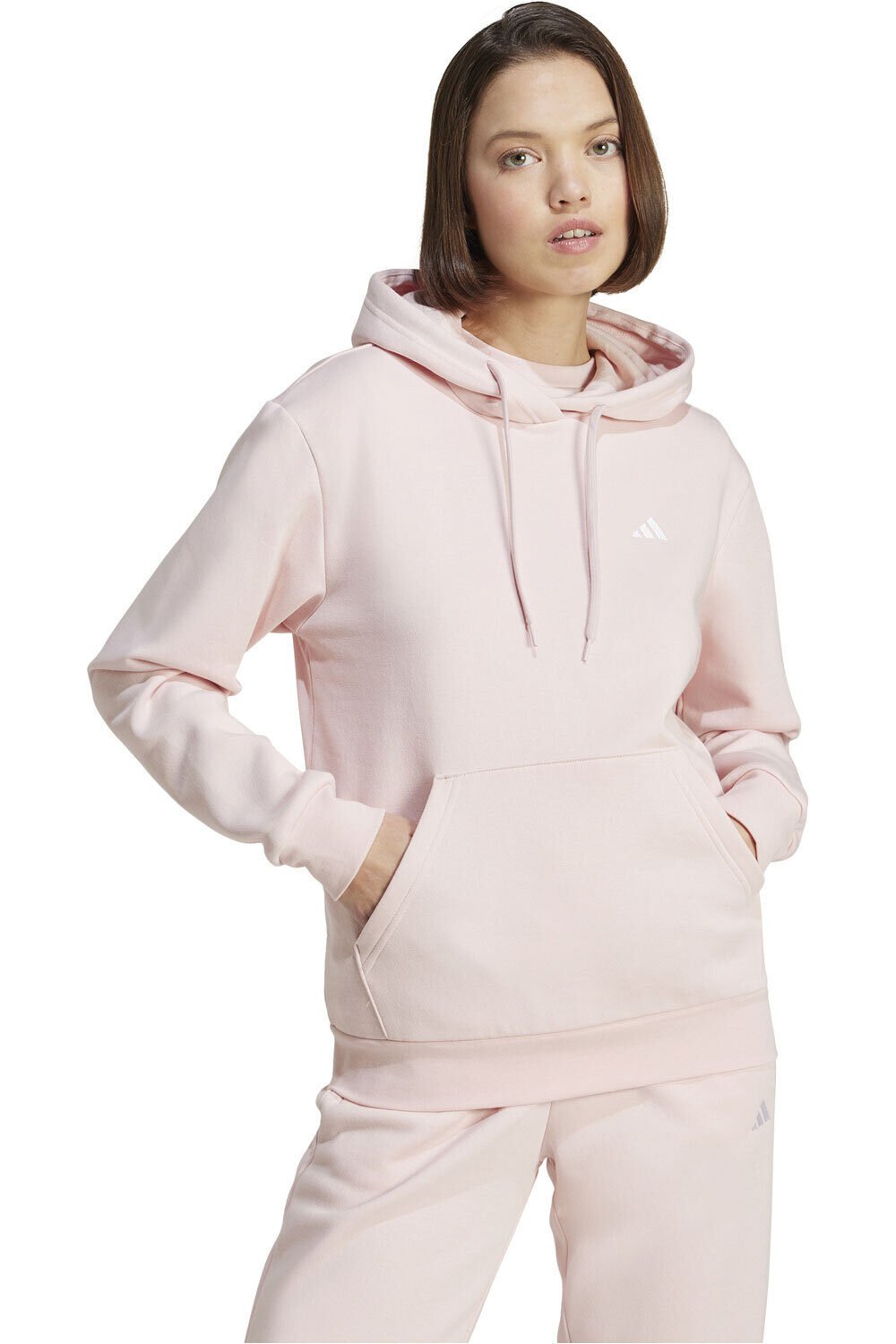 adidas sudadera mujer W SL FC HD vista frontal