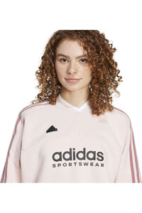 adidas sudadera mujer W TIRO FL SWT vista detalle