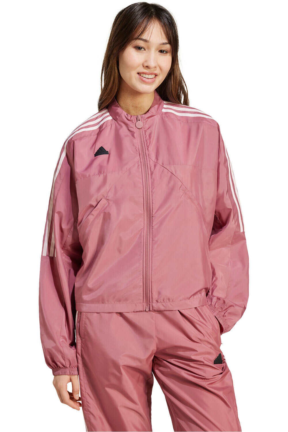 adidas sudadera mujer W TIRO Q3 WV TT vista frontal