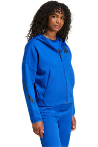 adidas sudadera mujer W Z.N.E. FZ vista detalle