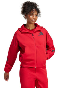 adidas sudadera mujer W Z.N.E. FZ vista detalle