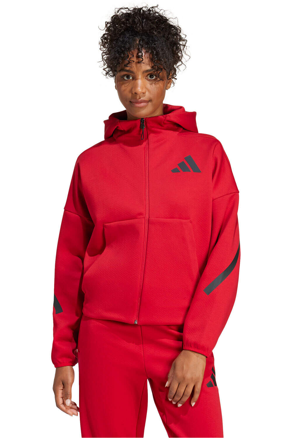 adidas sudadera mujer W Z.N.E. FZ vista frontal