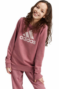 adidas sudadera niña G BL SWT vista frontal