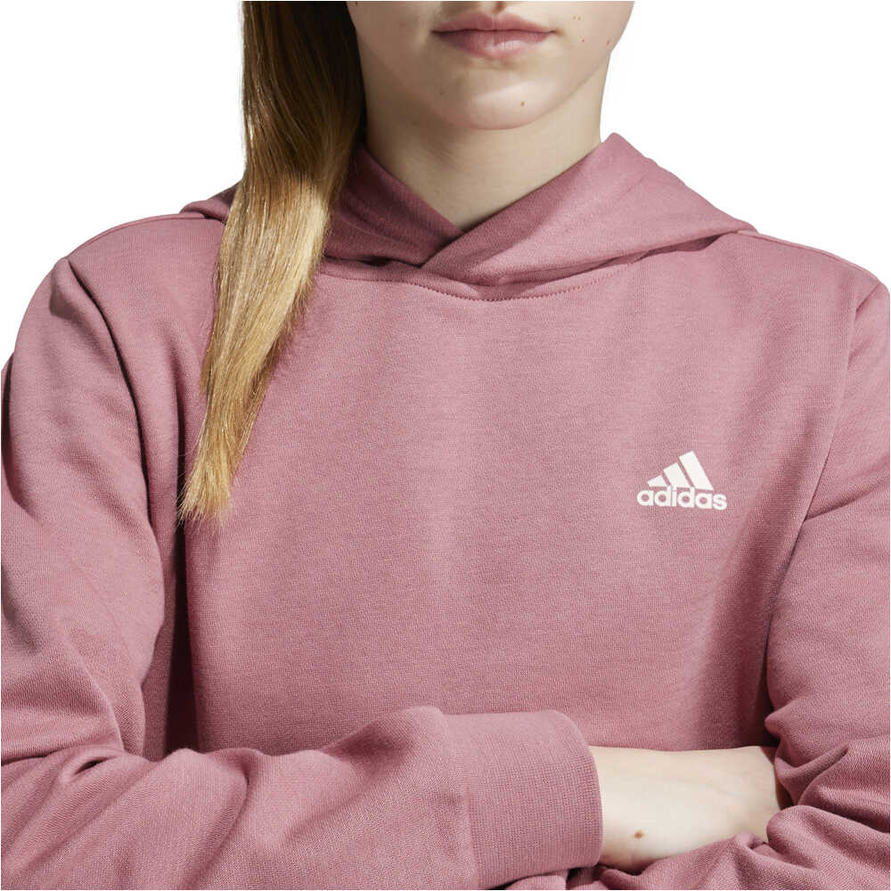 adidas sudadera niña J SL FC FL HD vista detalle