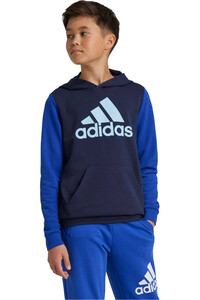 adidas sudadera niño J BL CB HD vista frontal