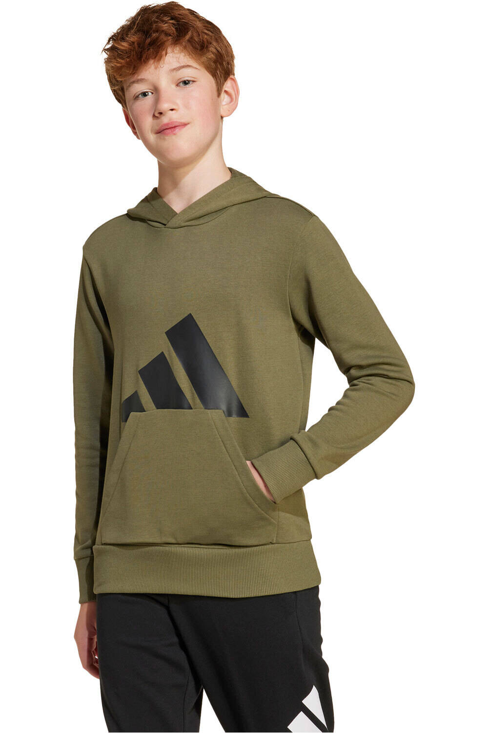 adidas sudadera niño J BL FT HD 280 vista frontal