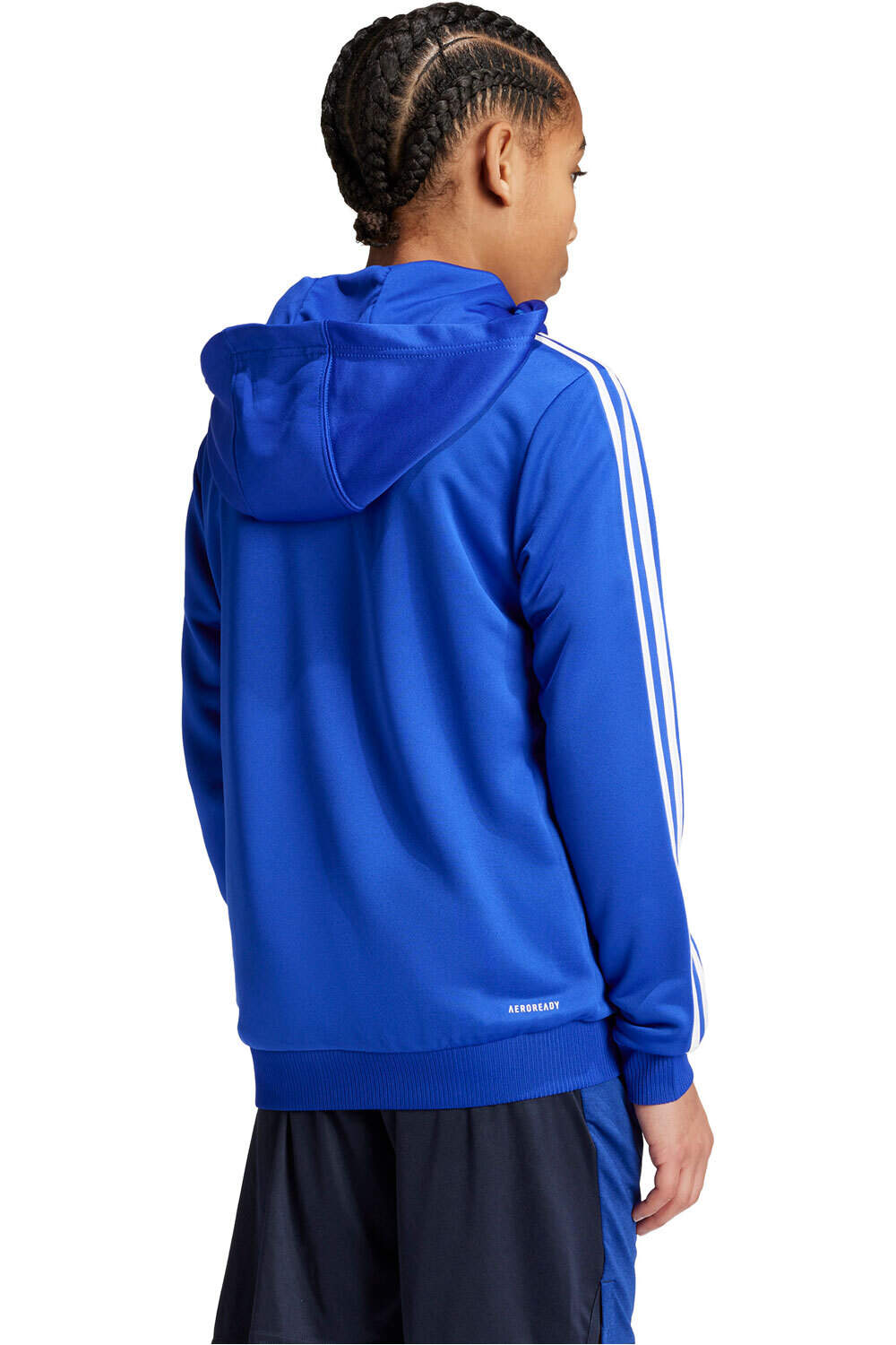 adidas sudadera niño U TR-ES 3S FZHD vista trasera