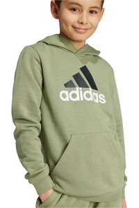 adidas sudadera niño X_U BL 2 HOODIE vista detalle