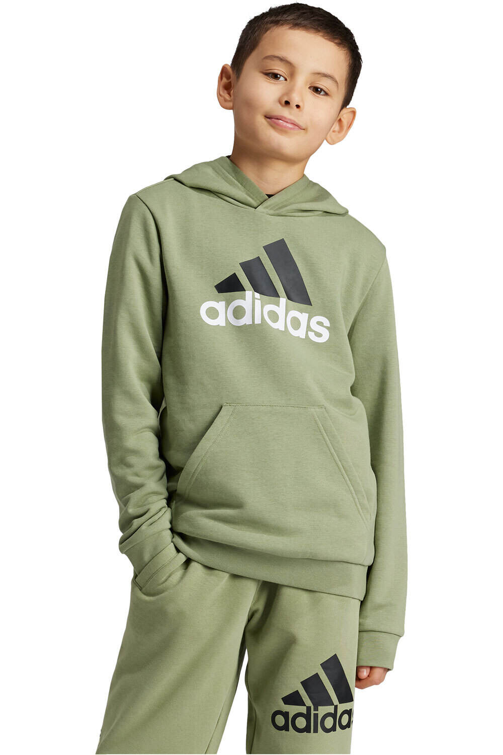 adidas sudadera niño X_U BL 2 HOODIE vista frontal