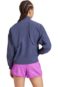 adidas sudaderas deportivas mujer PACER W JACKET vista trasera