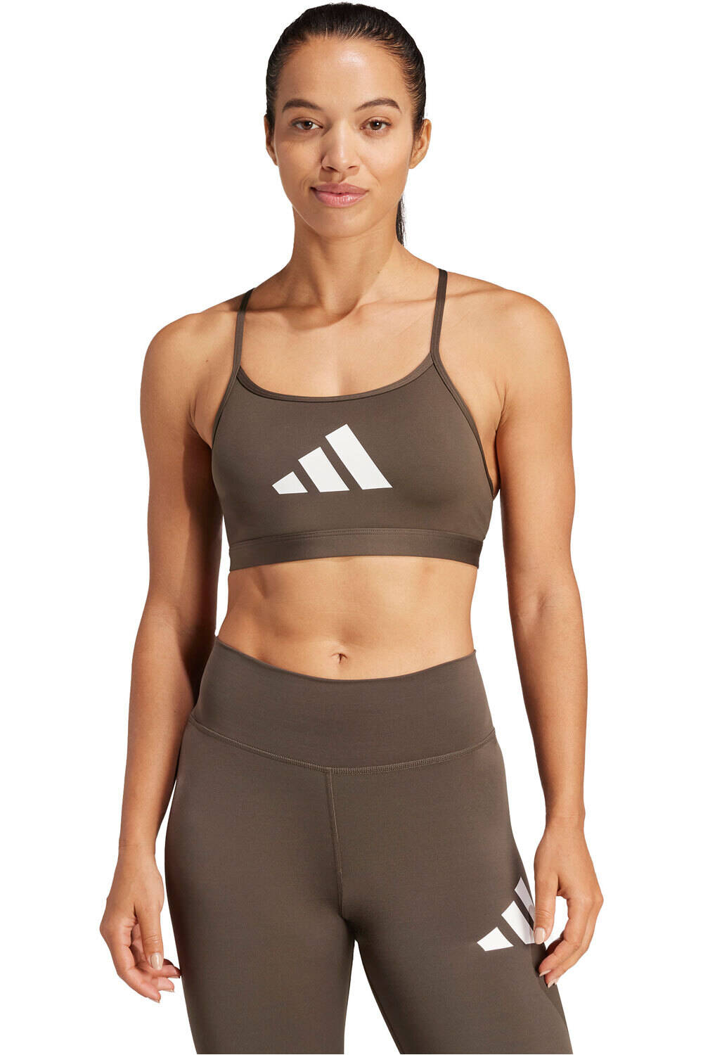 adidas sujetadores deportivos AERCT BL BRA vista frontal