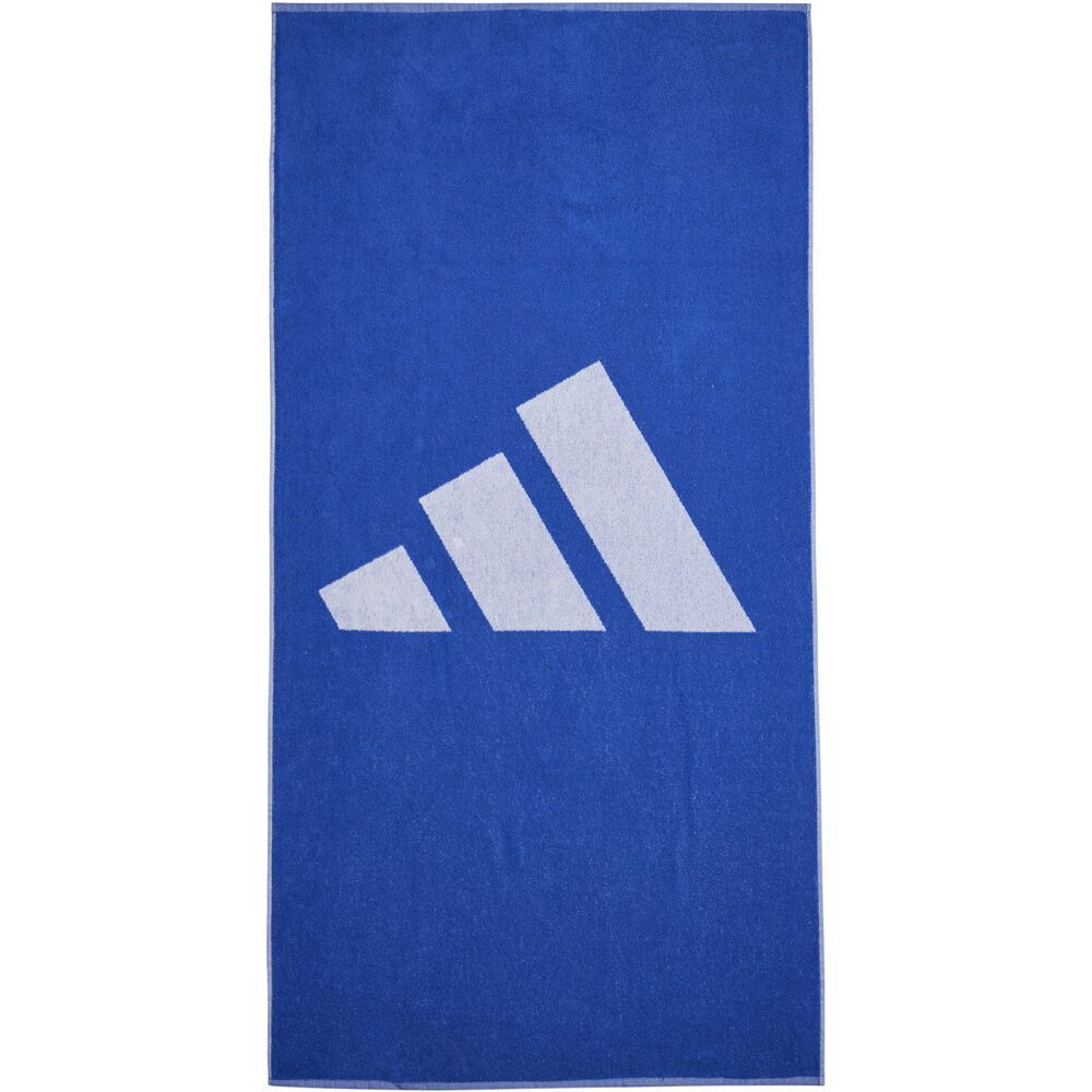 adidas toallas playa 3BAR TOWEL LARG vista frontal