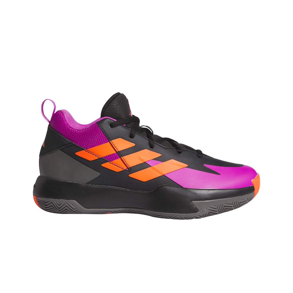 adidas zapatilla baloncesto niños CROSS EM UP SELECT JR NEMO lateral exterior