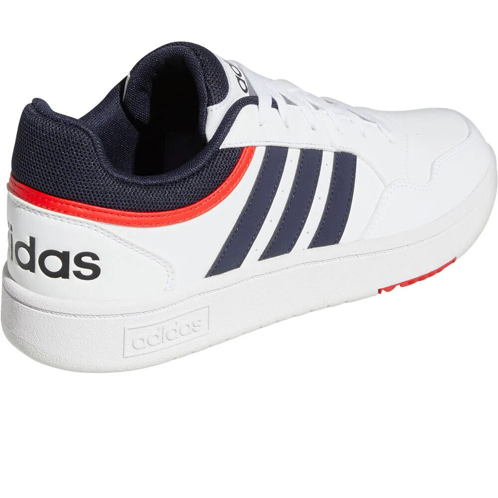 adidas zapatilla moda hombre Hoops 3.0 Low Classic Vintage vista trasera