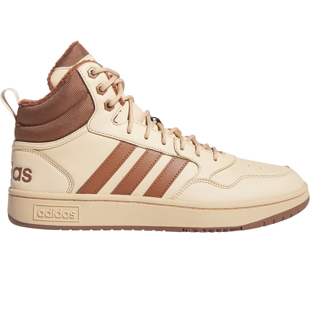 adidas zapatilla moda hombre HOOPS 3.0 MID WTR lateral exterior