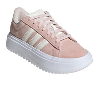 adidas zapatilla moda mujer GRAND COURT PLATFORM SUEDE lateral interior