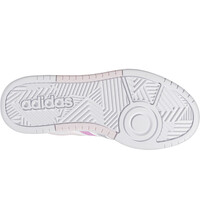 adidas zapatilla moda mujer HOOPS 3.0 BOLD W vista superior