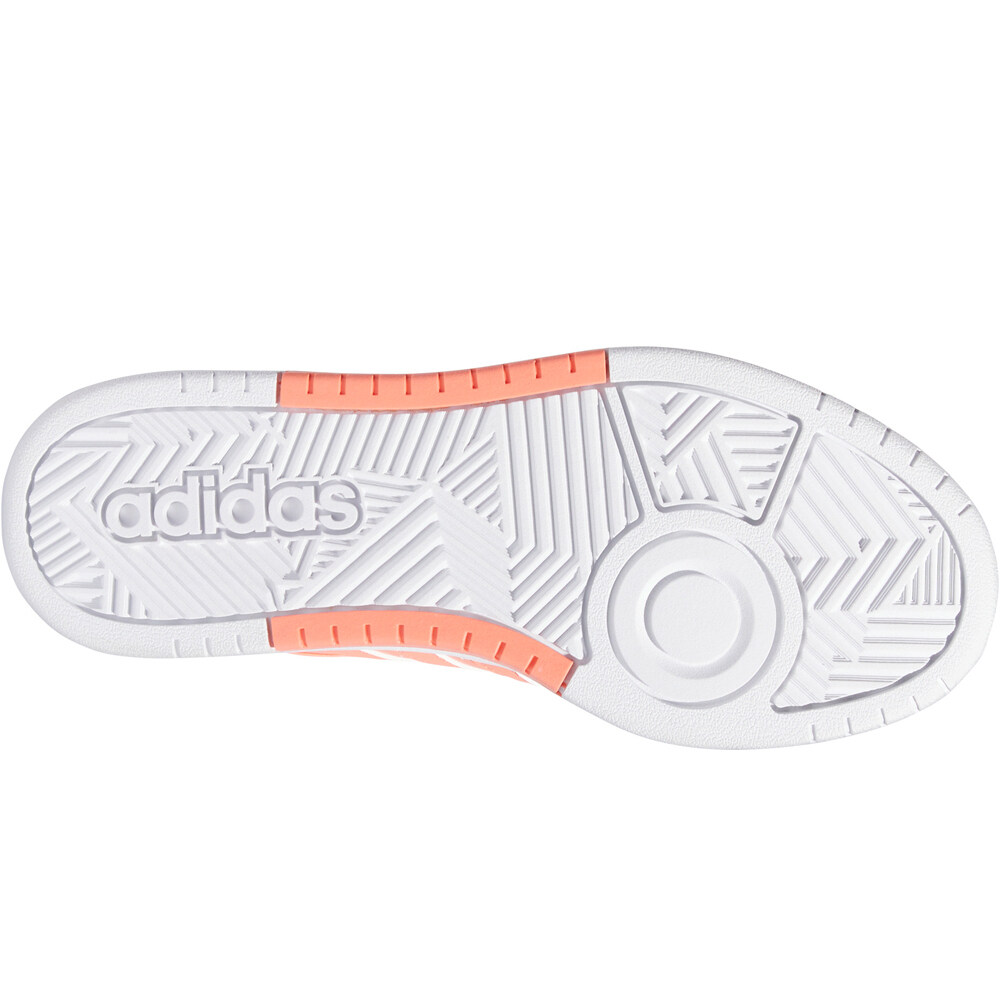 adidas zapatilla moda mujer HOOPS 3.0 BOLD W vista superior