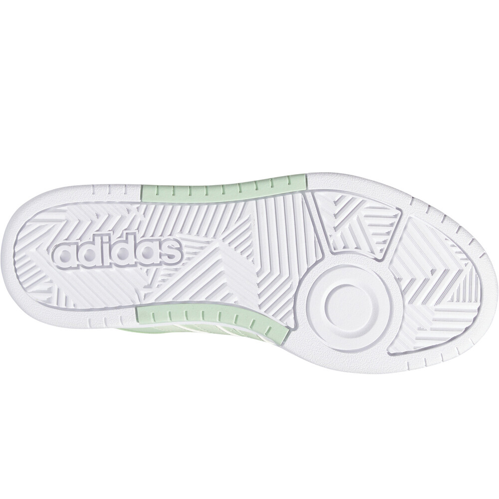 adidas zapatilla moda mujer HOOPS 3.0 BOLD W vista superior