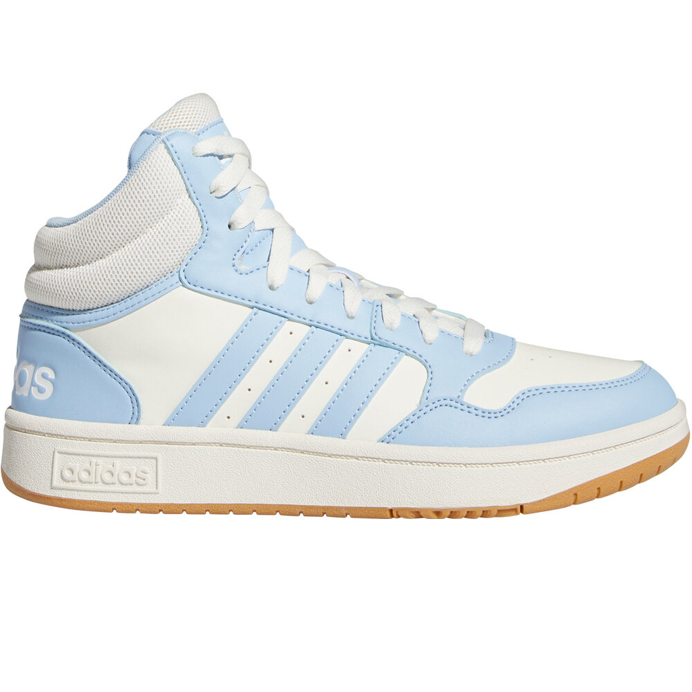 adidas zapatilla moda mujer HOOPS 3.0 MID W lateral exterior