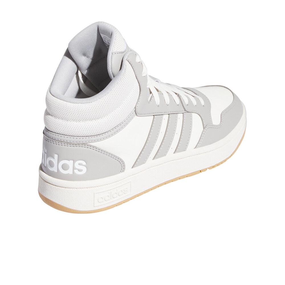 adidas zapatilla moda mujer HOOPS 3.0 MID W vista trasera