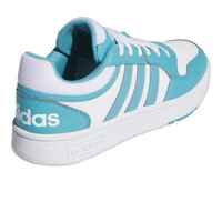 adidas zapatilla moda mujer HOOPS 3.0 W vista trasera