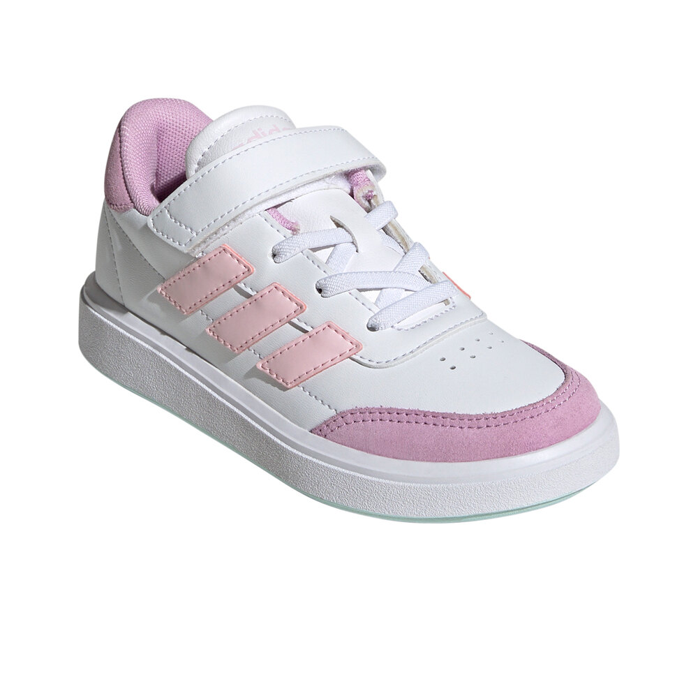 adidas zapatilla moda niño COURTBLOCK EL C lateral interior