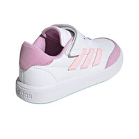 adidas zapatilla moda niño COURTBLOCK EL C vista trasera