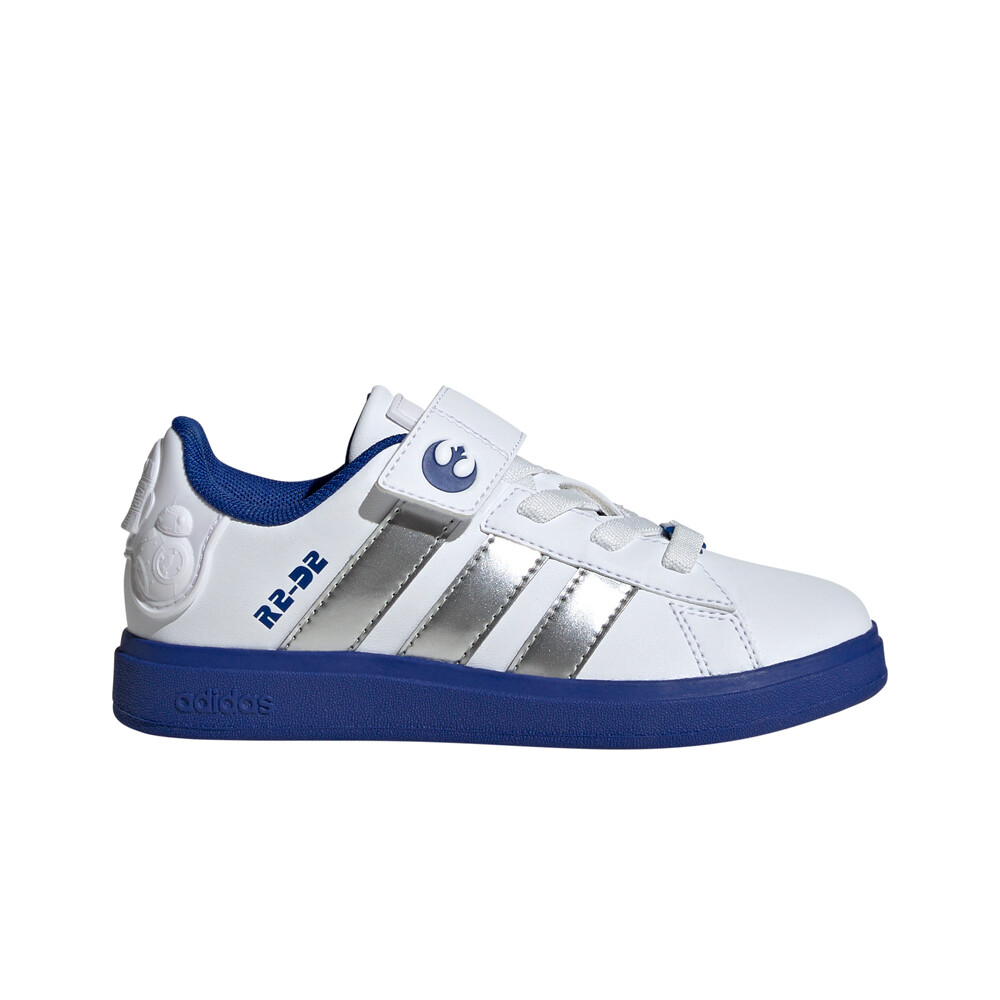 adidas zapatilla moda niño DROIDS Grand Court 2.0 EL C lateral exterior