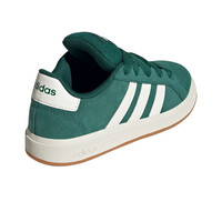 adidas zapatilla moda niño GRAND COURT 00s K vista trasera