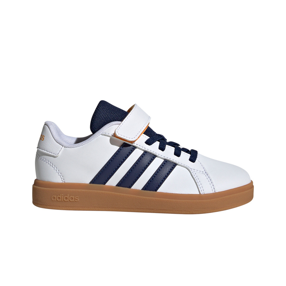 adidas zapatilla moda niño GRAND COURT 2.0 EL C lateral exterior