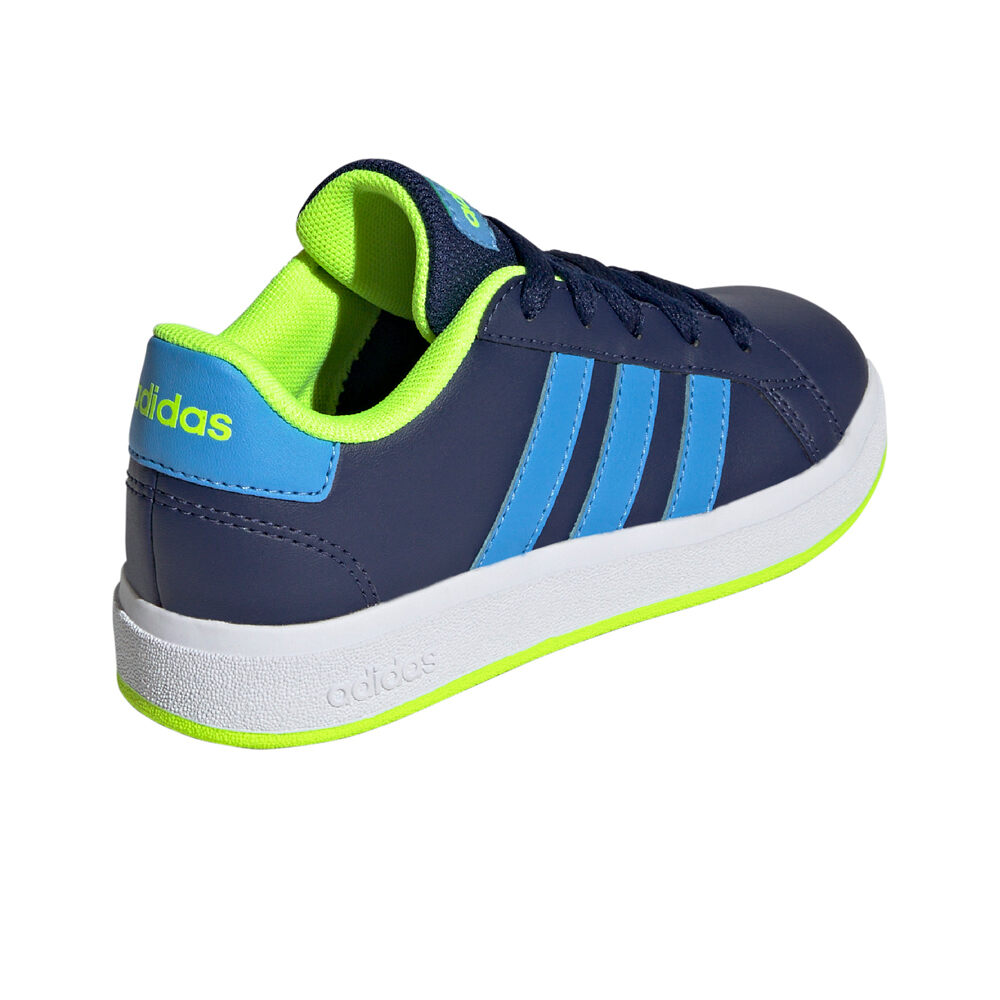 adidas zapatilla moda niño GRAND COURT 2.0 K vista trasera