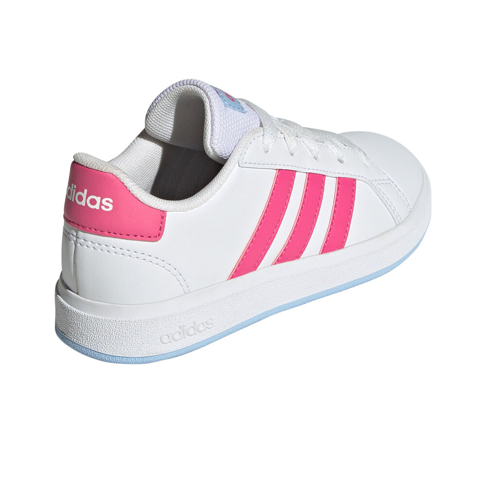 adidas zapatilla moda niño GRAND COURT 2.0 K vista trasera