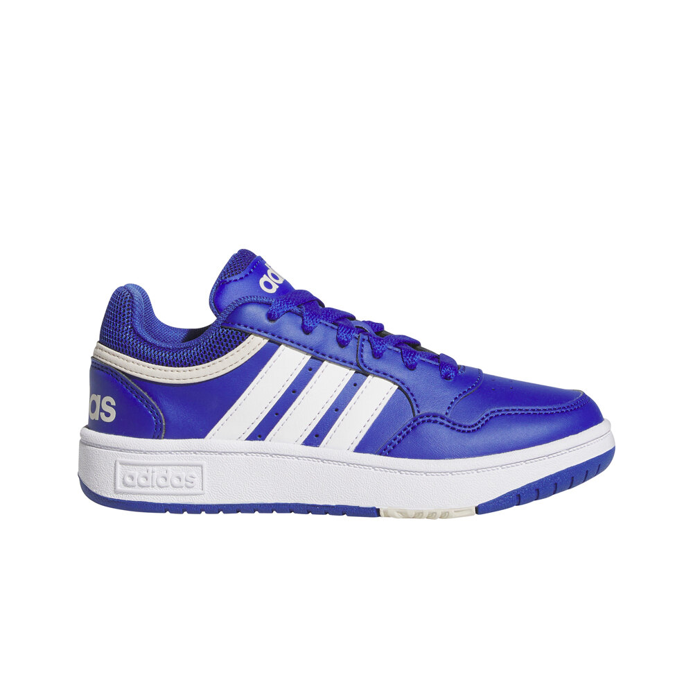 adidas zapatilla moda niño HOOPS 3.0 K lateral exterior