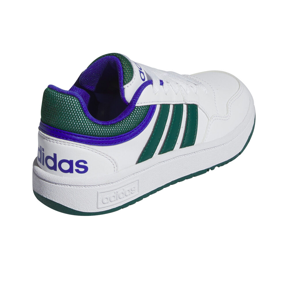 adidas zapatilla moda niño HOOPS 3.0 K vista trasera