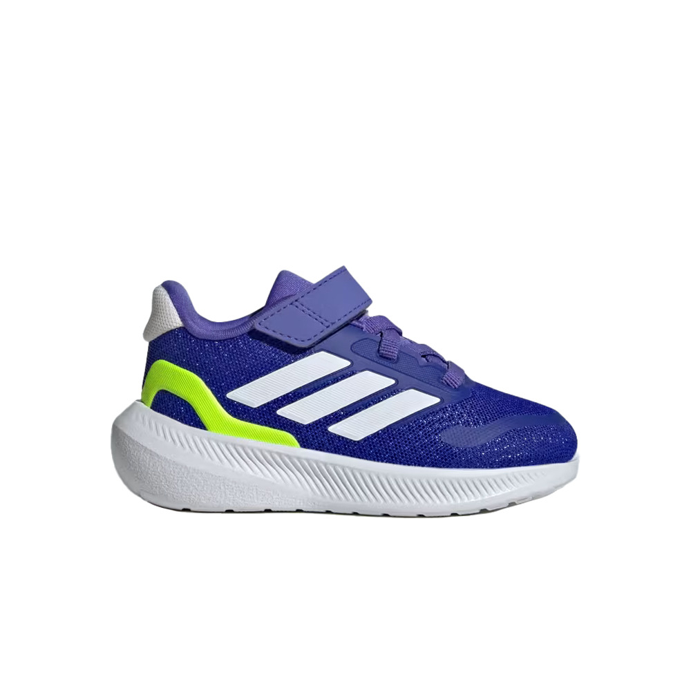 adidas zapatilla multideporte bebe X_RUNFALCON 5 EL I lateral exterior