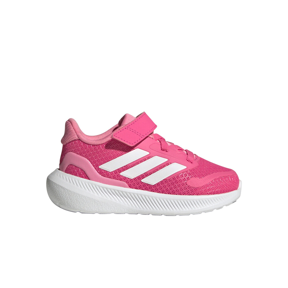 adidas zapatilla multideporte bebe X_RUNFALCON 5 EL I lateral exterior