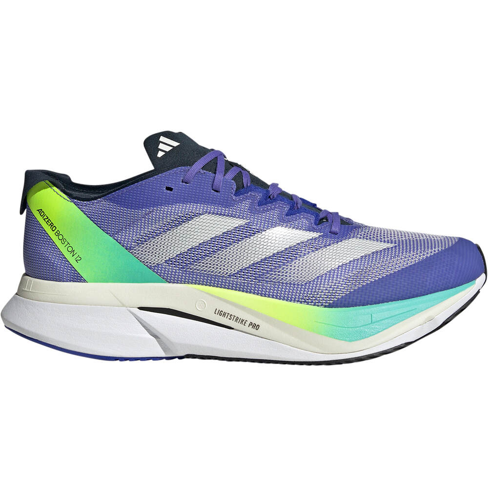 adidas zapatilla running hombre ADIZERO BOSTON 12 M lateral exterior