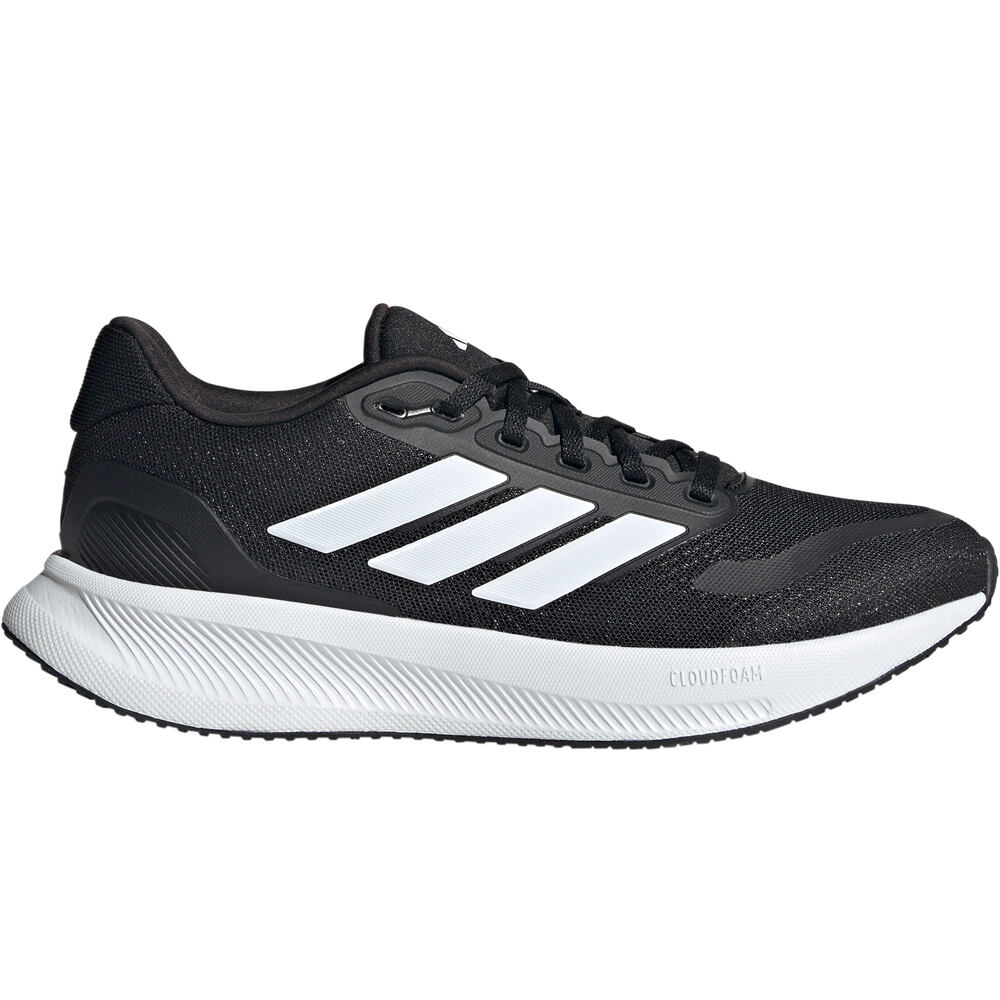 adidas zapatilla running mujer RUNFALCON 5 WIDE W lateral exterior