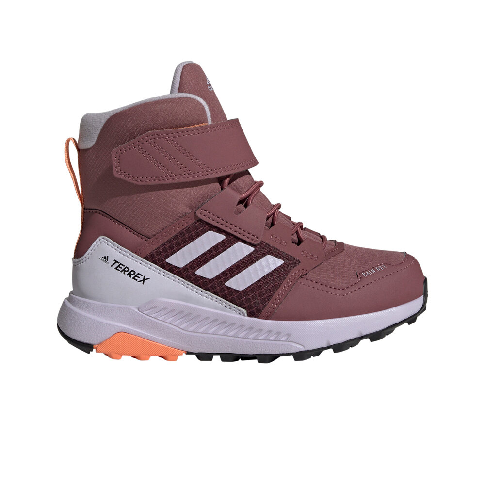 adidas zapatilla trekking niño TERREX TRAILMAKER HIGH C.RDY K lateral exterior