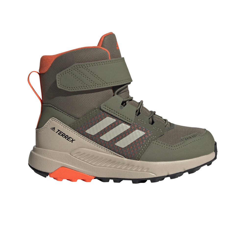 adidas zapatilla trekking niño TERREX TRAILMAKER HIGH C.RDY K lateral exterior