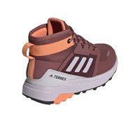 adidas zapatilla trekking niño TERREX TRAILMAKER MID R.RDY K vista trasera