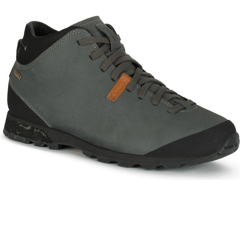 Aku bota montaña cuero hombre BELLAMONT III NBK MID GTX lateral interior