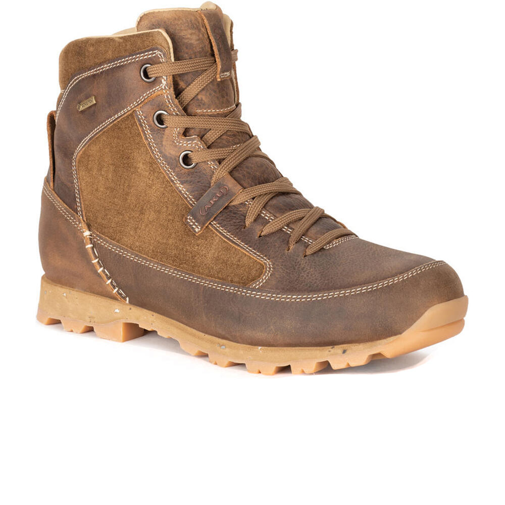 Aku bota montaña cuero hombre GIAU GTX lateral exterior