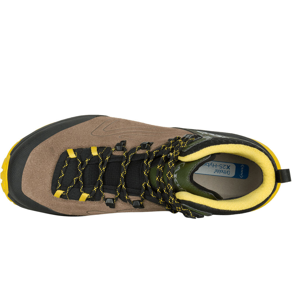 Aku bota trekking hombre REACTIVE GTX vista superior