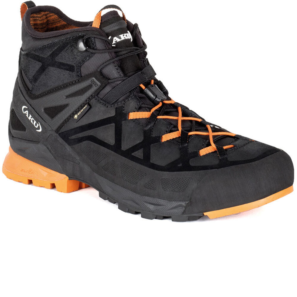 Aku bota trekking hombre ROCK DFS MID GTX lateral exterior