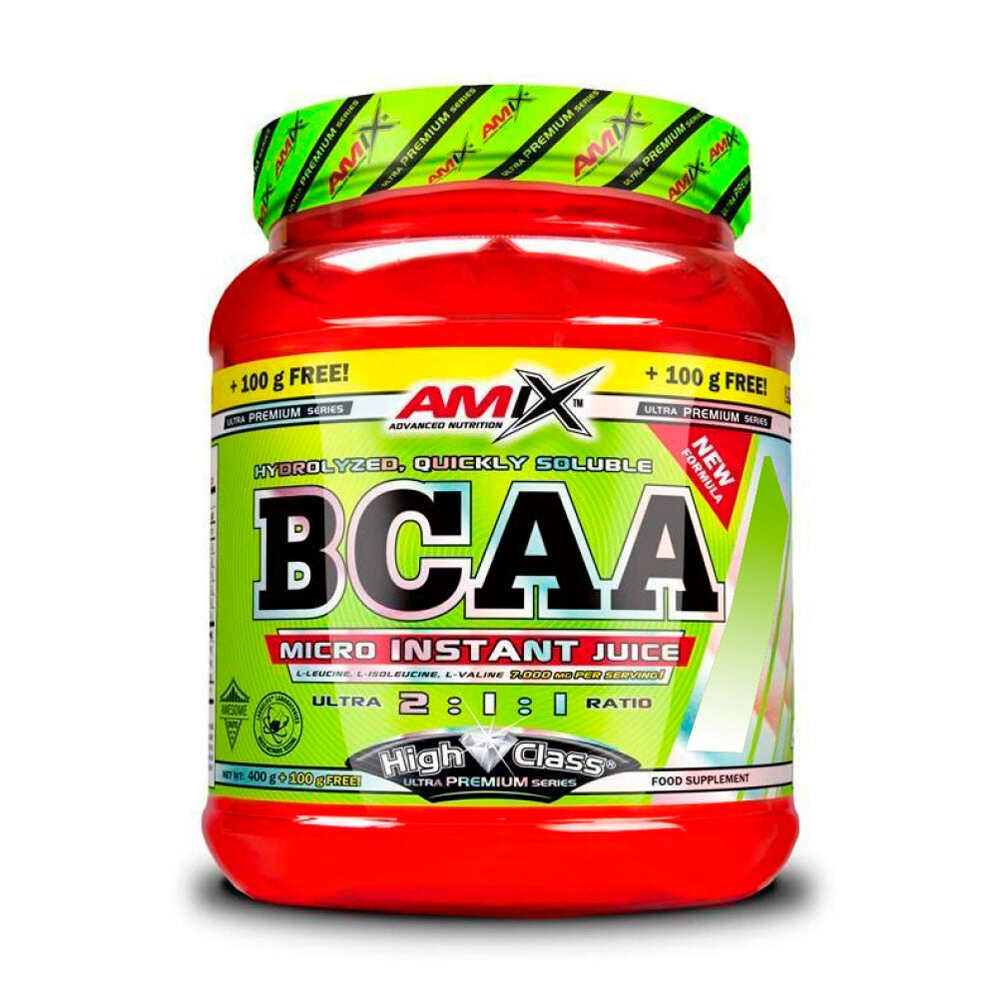 Amix Nutrition Aminoacidos BCAA INSTANT JUICE 500 GR Naranja vista frontal