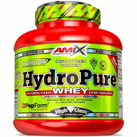 Amix Nutrition Proteinas Hidrolizadas HYDROPURE WHEY CFM 1600 GR Crema Cacahue vista frontal